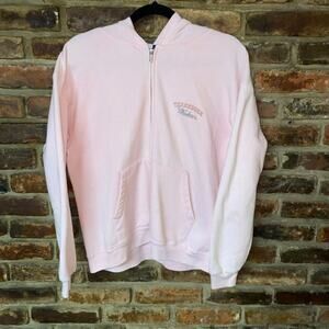 Garland Sport Pink Tennessee Volunteers Full Zip Hoodie Women's Size Large
